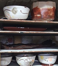 Cuisson pots d'Estelle à l'atelier